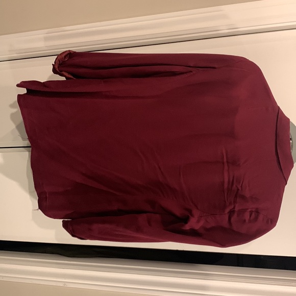 Maroon thin blazer Talula size 4 - Picture 6 of 6